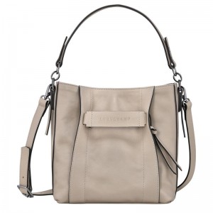 Longchamp 3D S Women's Crossbody Bags Clay Grey | CBU-894236