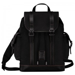 Longchamp Boxford Men's Backpacks Black | LJM-216497