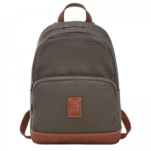 Longchamp Boxford Men's Backpacks Brown | MGB-549680