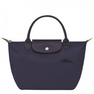 Longchamp Le Pliage Green S Women's Handbags Bilberry Purple | MEO-361502