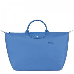 Longchamp Le Pliage Green S Women's Travel Bags Cornflower Blue | FBT-691382