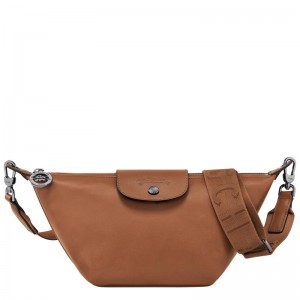 Longchamp Le Pliage Xtra XS Women's Crossbody Bags Cognac Brown | ANF-513687