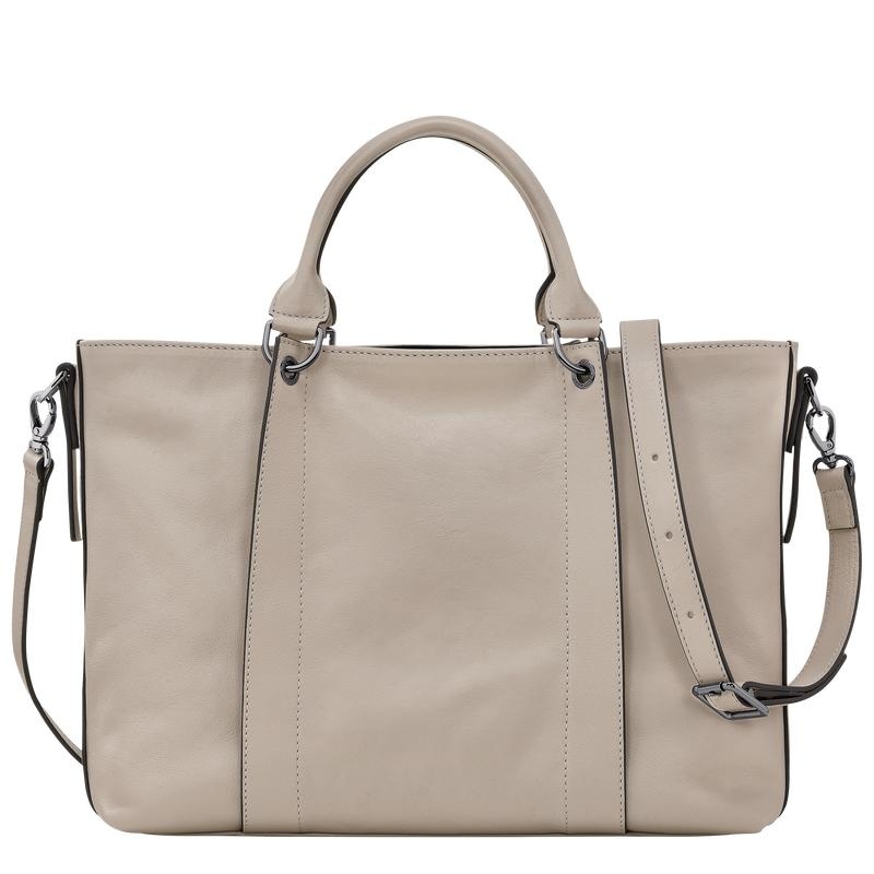 Longchamp 3D L Women's Handbags Clay Grey | CMX-893764