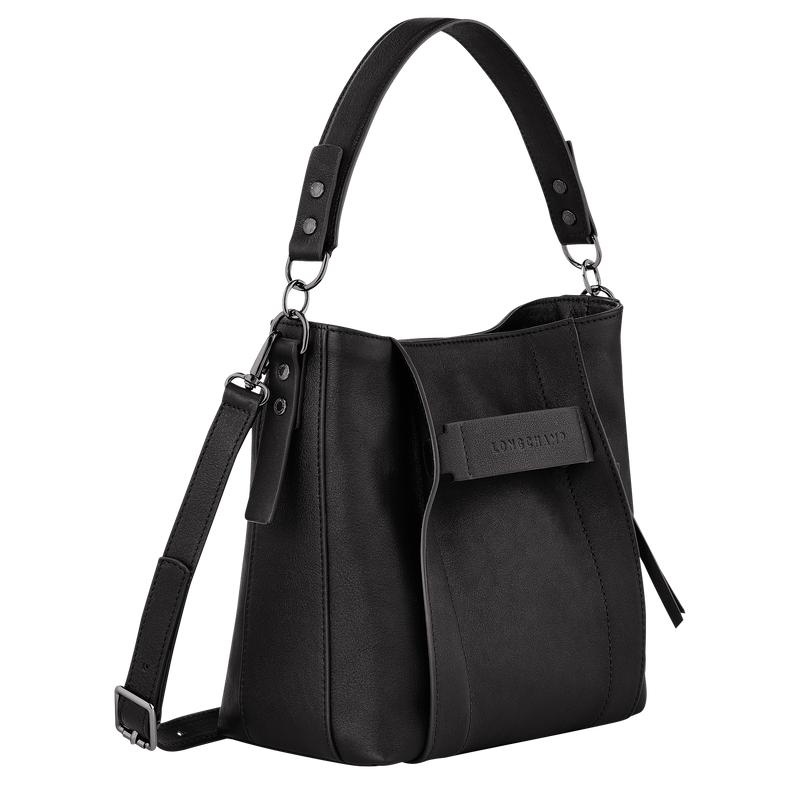 Longchamp 3D S Women's Crossbody Bags Black | MYZ-451963