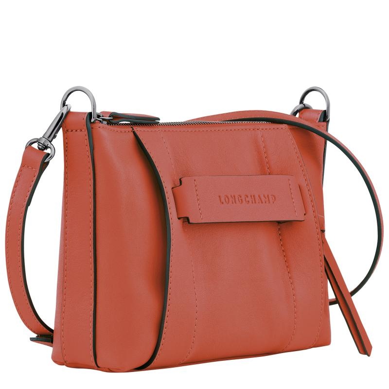 Longchamp 3D S Women's Crossbody Bags Sienna Red | PGK-984360