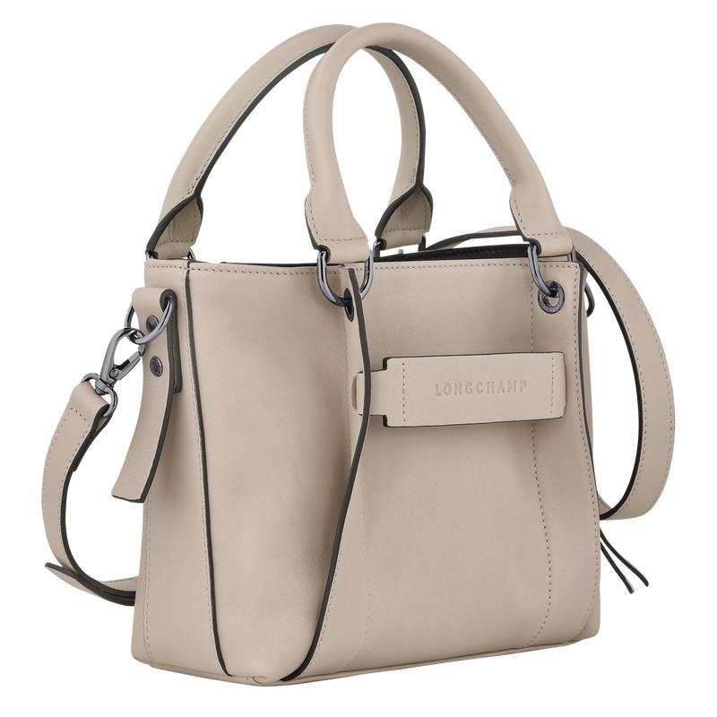 Longchamp 3D S Women's Handbags Clay Grey | UNP-803457