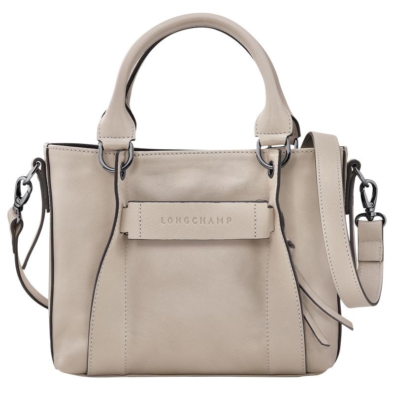 Longchamp 3D S Women\'s Handbags Clay Grey | UNP-803457