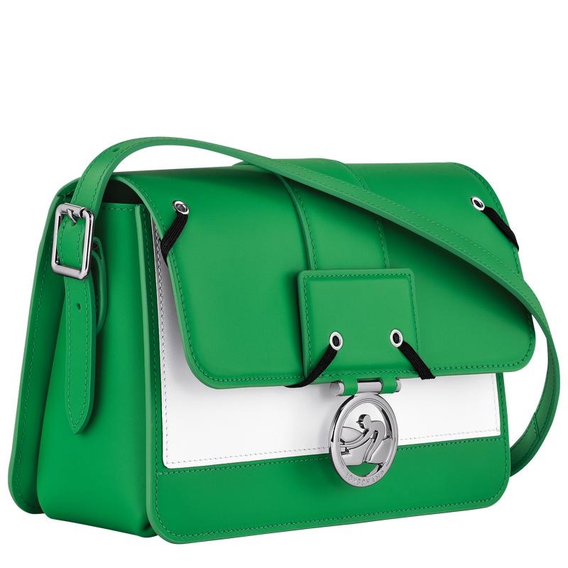 Longchamp Box-Trot M Women's Crossbody Bags Lawn Green | RWP-253687