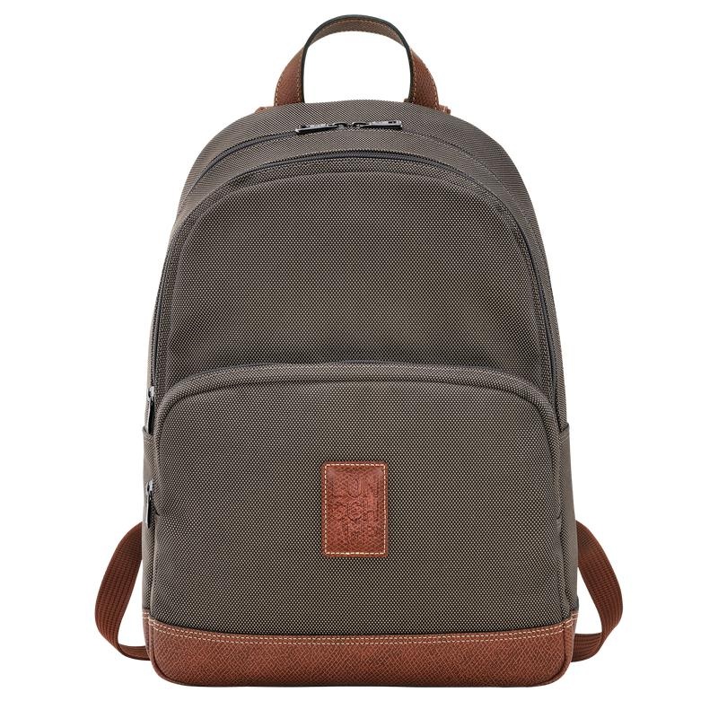 Longchamp Boxford Men\'s Backpacks Brown | MGB-549680