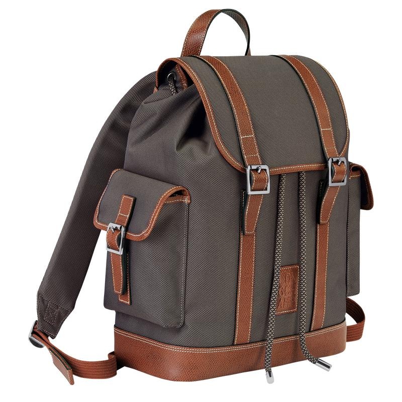 Longchamp Boxford Men's Backpacks Brown | EHC-190468