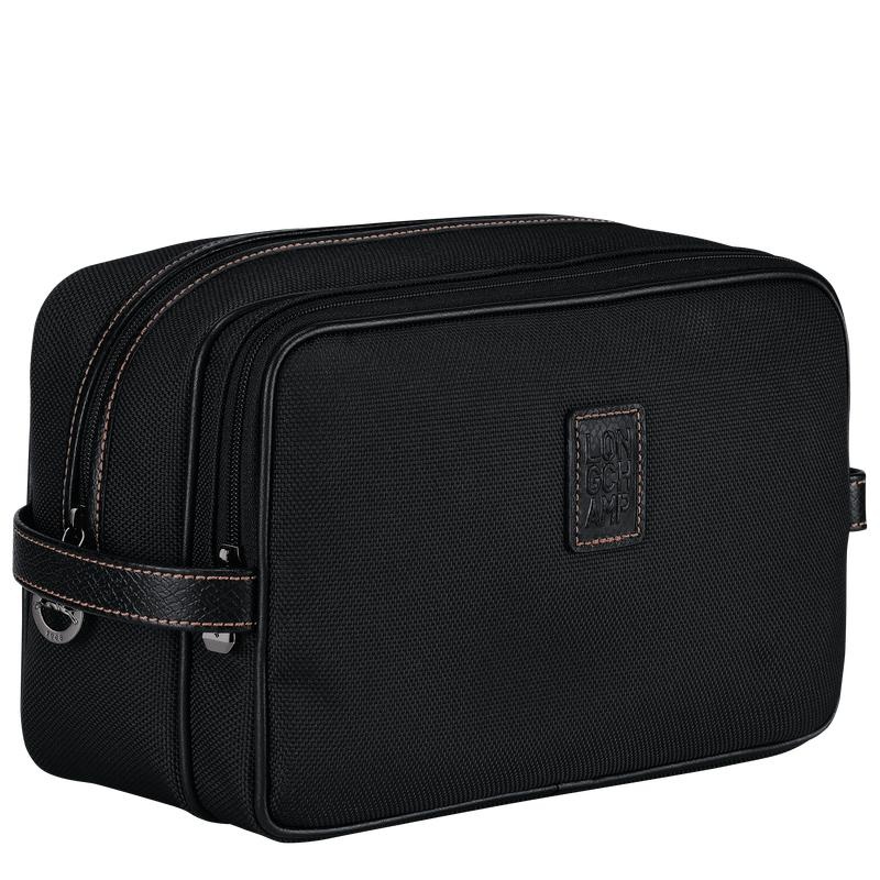 Longchamp Boxford Men's Toiletry Bags Black | UFM-841639