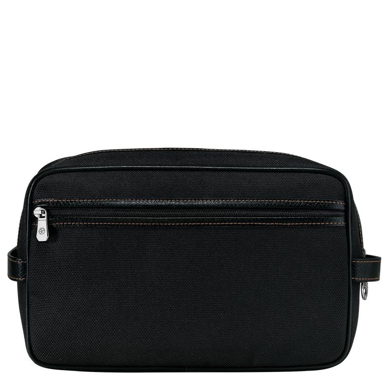 Longchamp Boxford Men's Toiletry Bags Black | UFM-841639