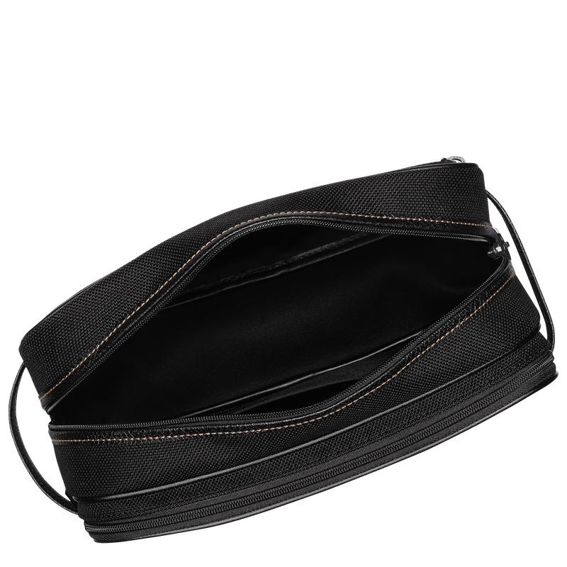 Longchamp Boxford Men's Toiletry Bags Black | UFM-841639