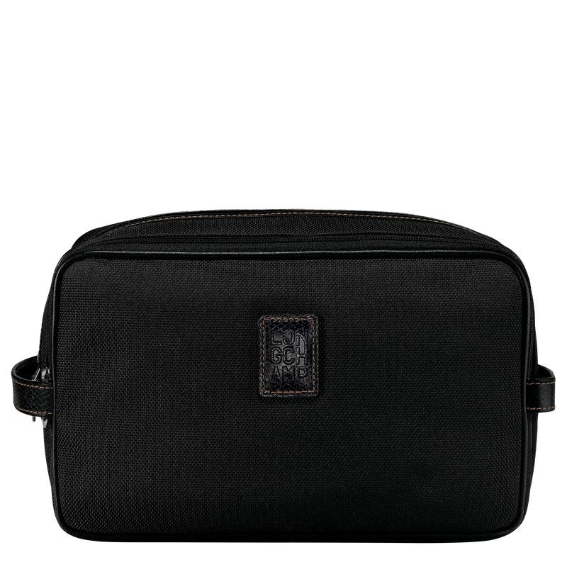 Longchamp Boxford Men\'s Toiletry Bags Black | UFM-841639