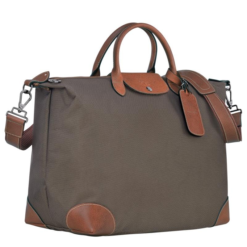 Longchamp Boxford S Men's Travel Bags Brown | LOG-731245