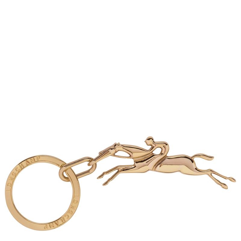 Longchamp Cavalier Men\'s Key Rings Very pale gold | WLX-270346