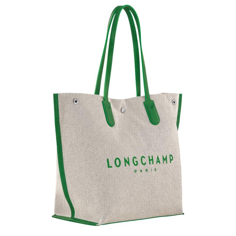 Longchamp Essential L Women's Tote Bag Green | KCG-431567