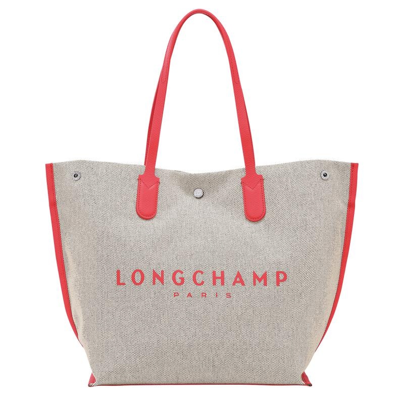 Longchamp Essential L Women\'s Tote Bag Strawberry Red | SPG-164897