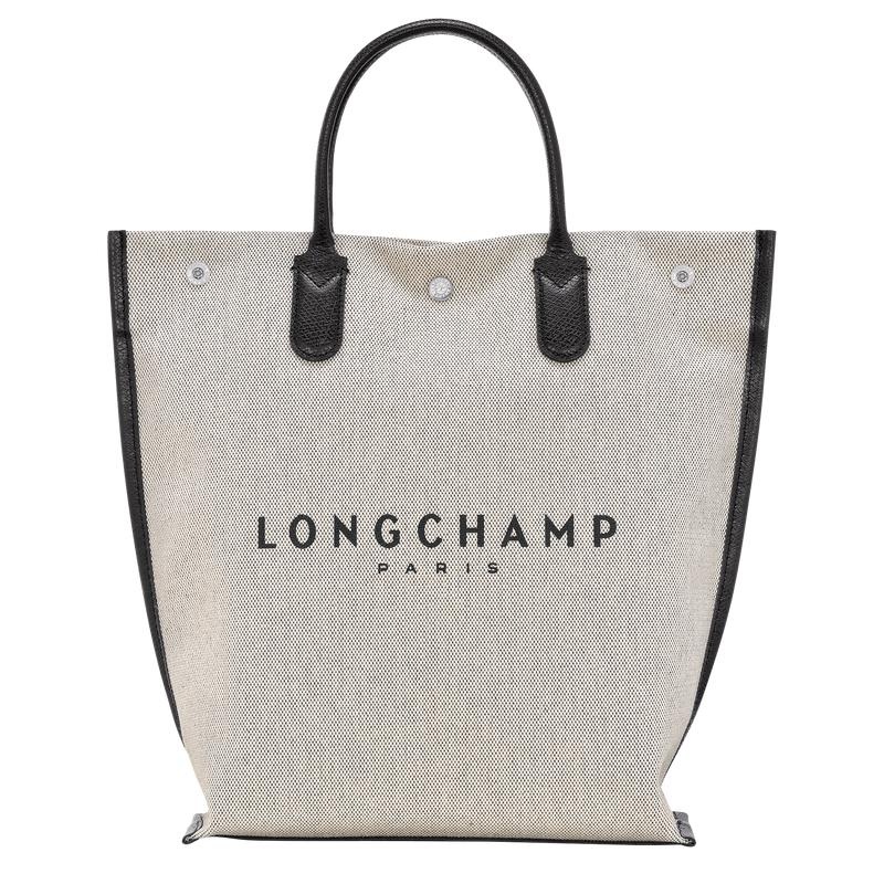 Longchamp Essential M Women\'s Tote Bag Ecru White | RLO-192630