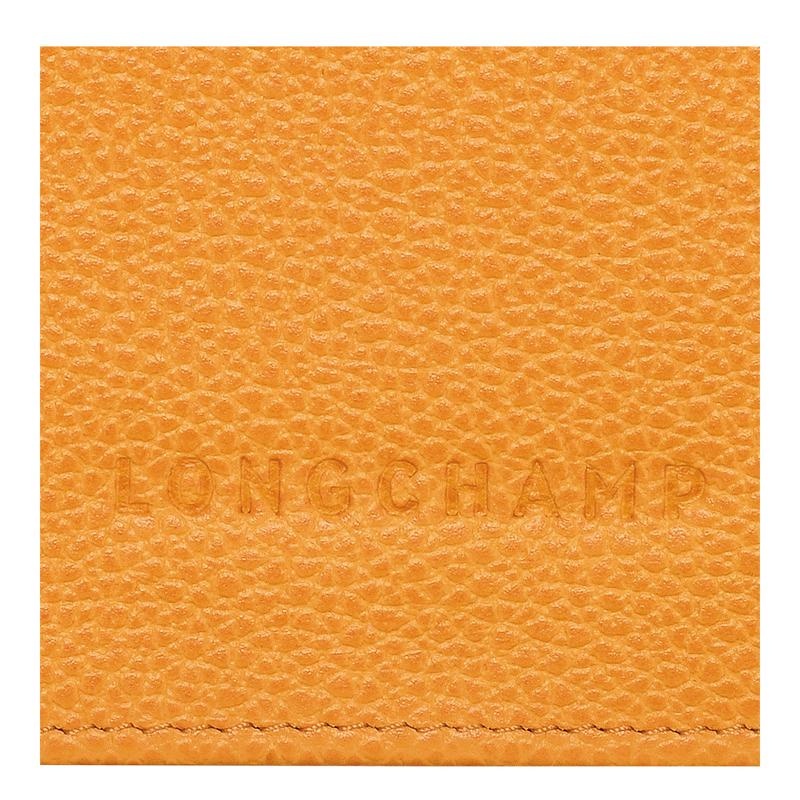 Longchamp Le Foulonné Continental Women's Wallets Apricot Orange | PKM-930761