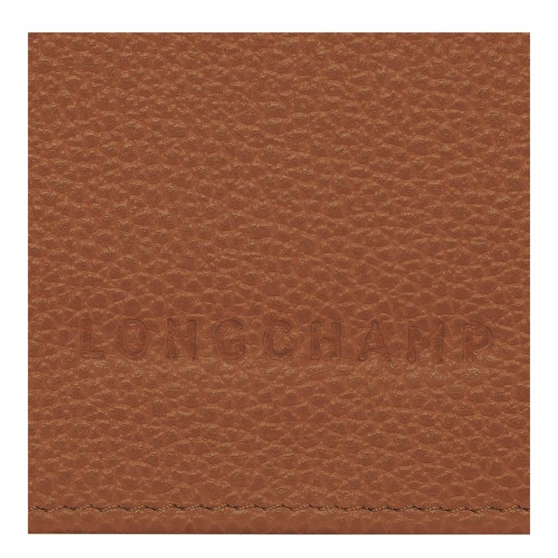 Longchamp Le Foulonné Continental Women's Wallets Caramel Brown | GBI-537841