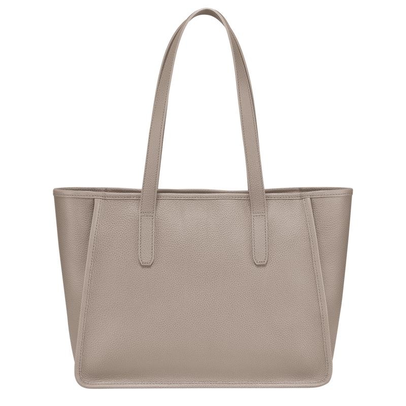 Longchamp Le Foulonné L Women's Tote Bag Turtledove Grey | GZB-712390