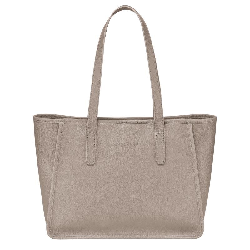 Longchamp Le Foulonné L Women\'s Tote Bag Turtledove Grey | GZB-712390