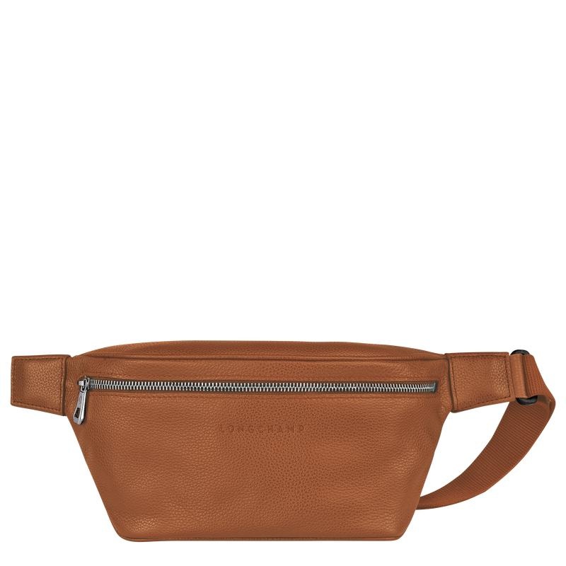 Longchamp Le Foulonné M Men\'s Belt Bags Caramel Brown | GTA-683541