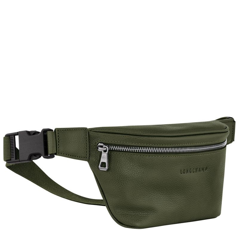 Longchamp Le Foulonné M Men's Belt Bags Khaki | UXL-856420