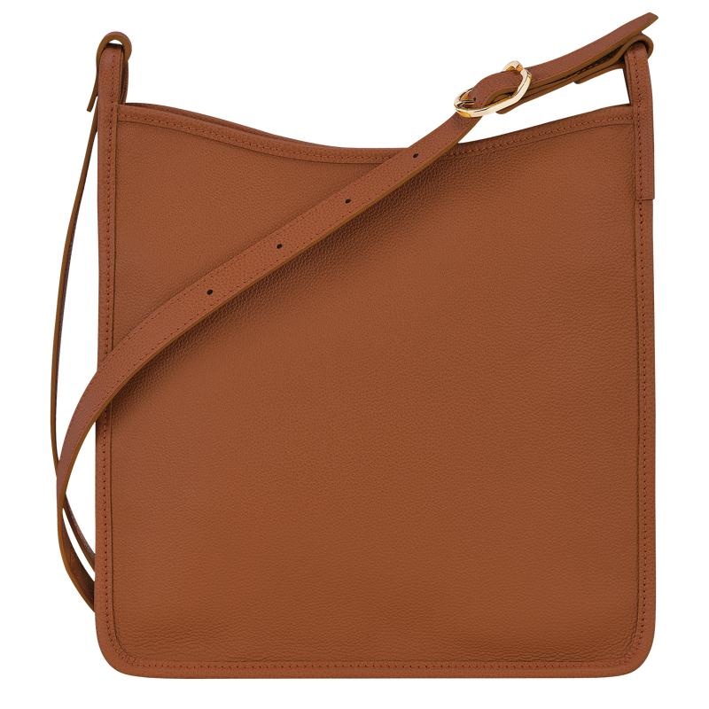 Longchamp Le Foulonné M Women's Crossbody Bags Caramel Brown | IYU-093748