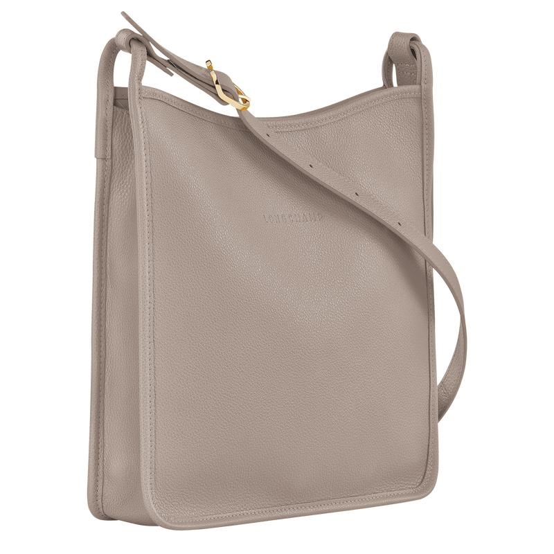 Longchamp Le Foulonné M Women's Crossbody Bags Turtledove Grey | LYZ-074236