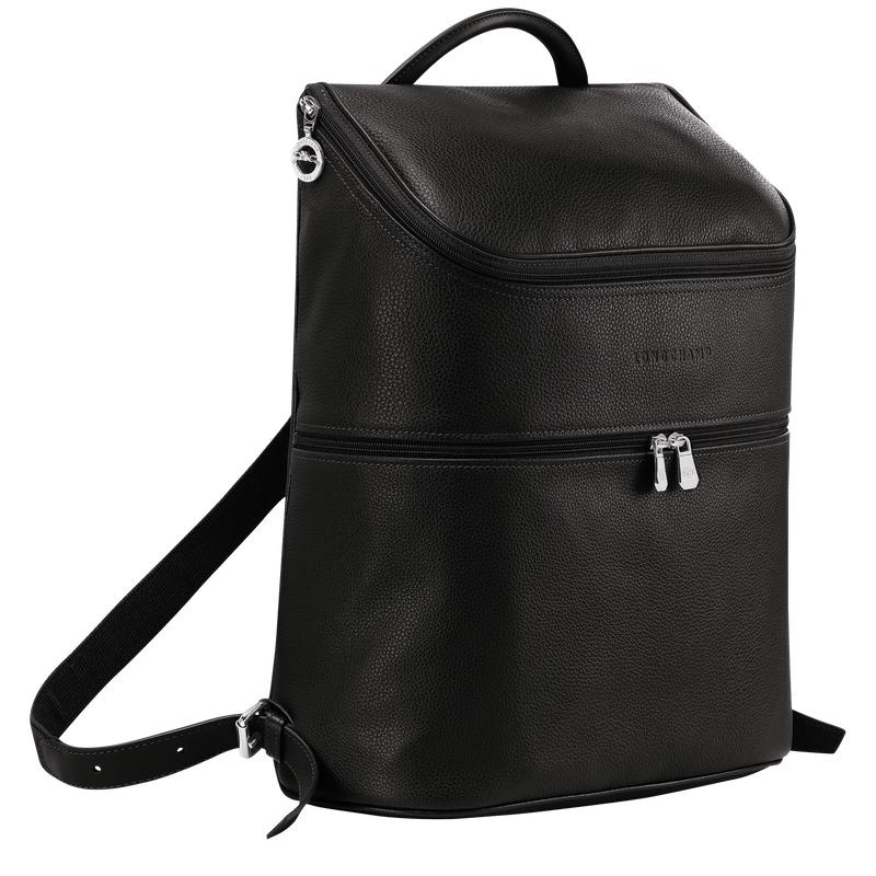 Longchamp Le Foulonné Men's Backpacks Black | IRM-918032