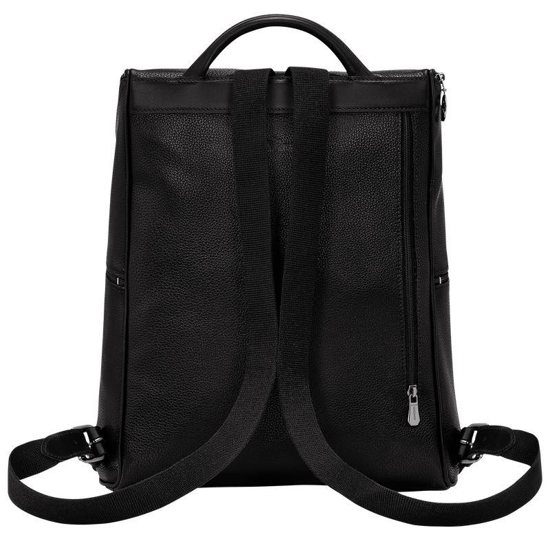 Longchamp Le Foulonné Men's Backpacks Black | IRM-918032