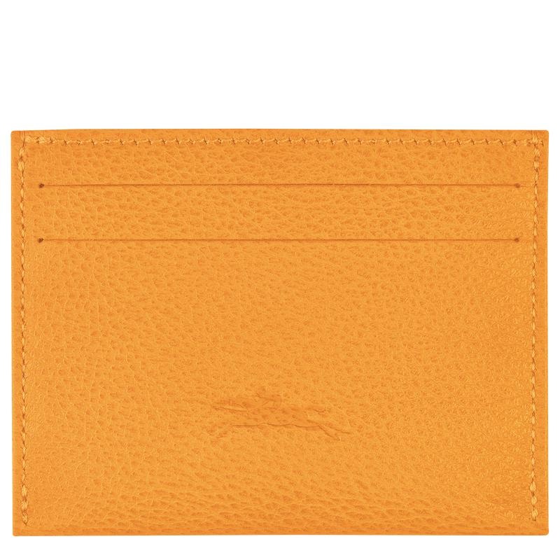 Longchamp Le Foulonné Men's Cardholders Apricot Orange | MRE-816705