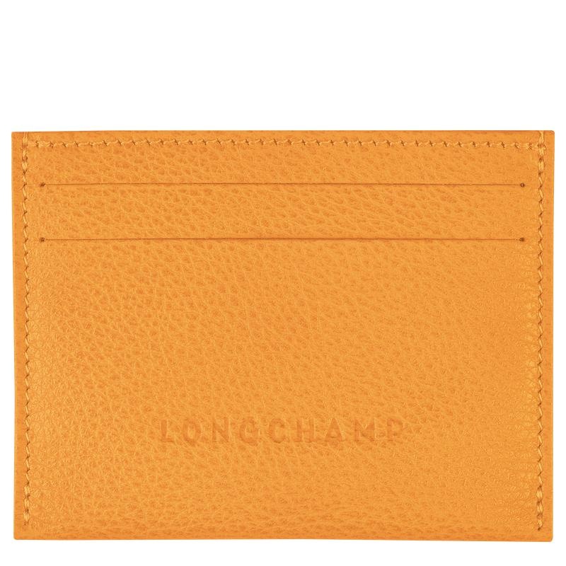 Longchamp Le Foulonné Men\'s Cardholders Apricot Orange | MRE-816705