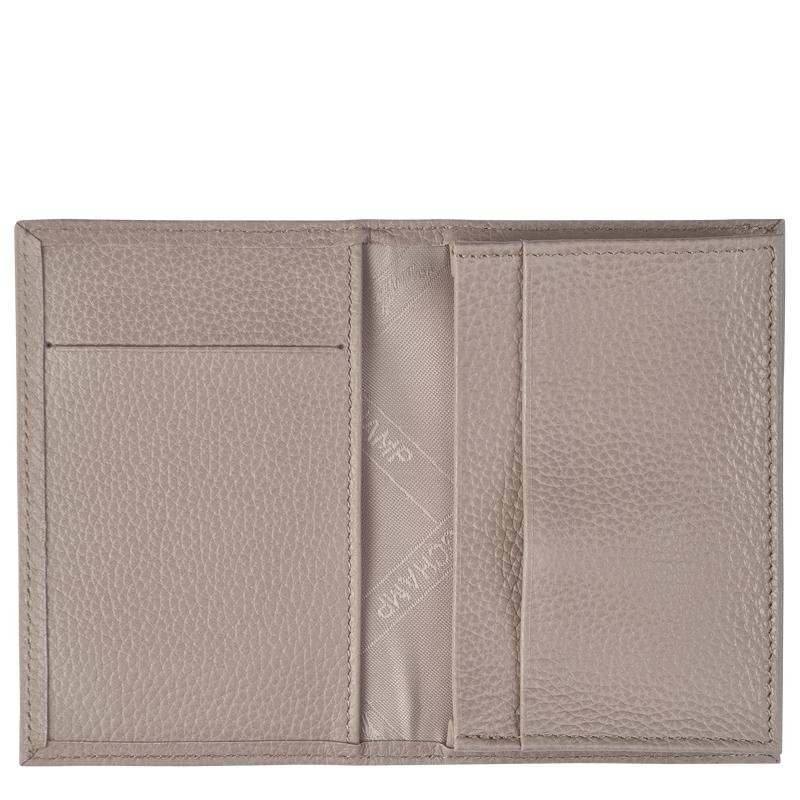 Longchamp Le Foulonné Men's Cardholders Turtledove Grey | PWZ-834251