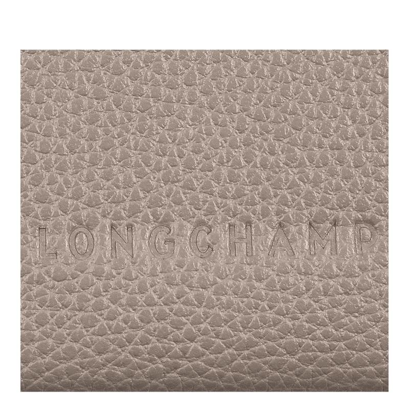 Longchamp Le Foulonné Men's Cardholders Turtledove Grey | OEJ-583601