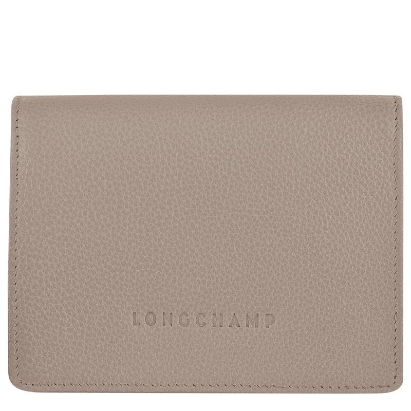 Longchamp Le Foulonné Men\'s Wallets Turtledove Grey | SOC-028463