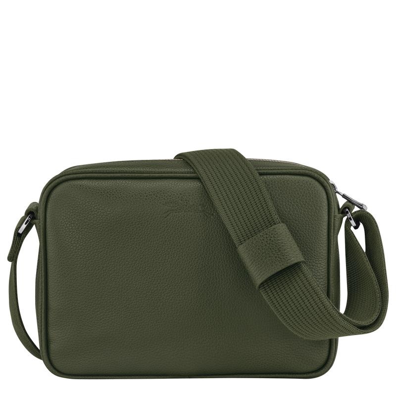 Longchamp Le Foulonné S Men's Camera Bag Khaki | OIP-695034