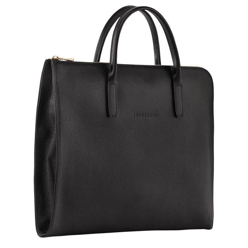 Longchamp Le Foulonné S Women's Briefcase Black | RXU-945630