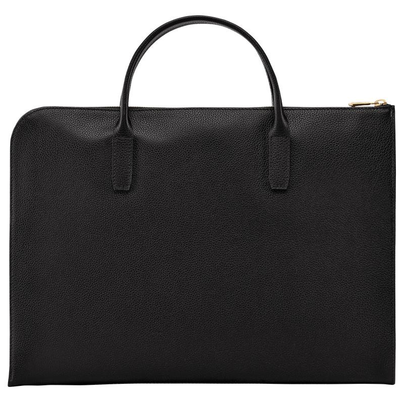 Longchamp Le Foulonné S Women's Briefcase Black | RXU-945630