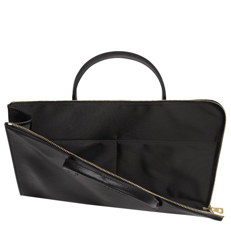 Longchamp Le Foulonné S Women's Briefcase Black | RXU-945630