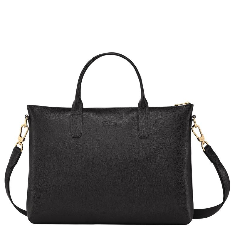 Longchamp Le Foulonné S Women's Briefcase Black | WBG-384697