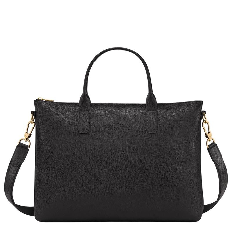 Longchamp Le Foulonné S Women\'s Briefcase Black | WBG-384697