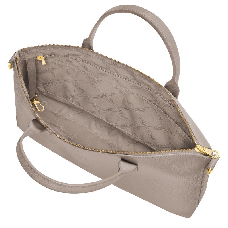 Longchamp Le Foulonné S Women's Briefcase Turtledove Grey | FHR-471068