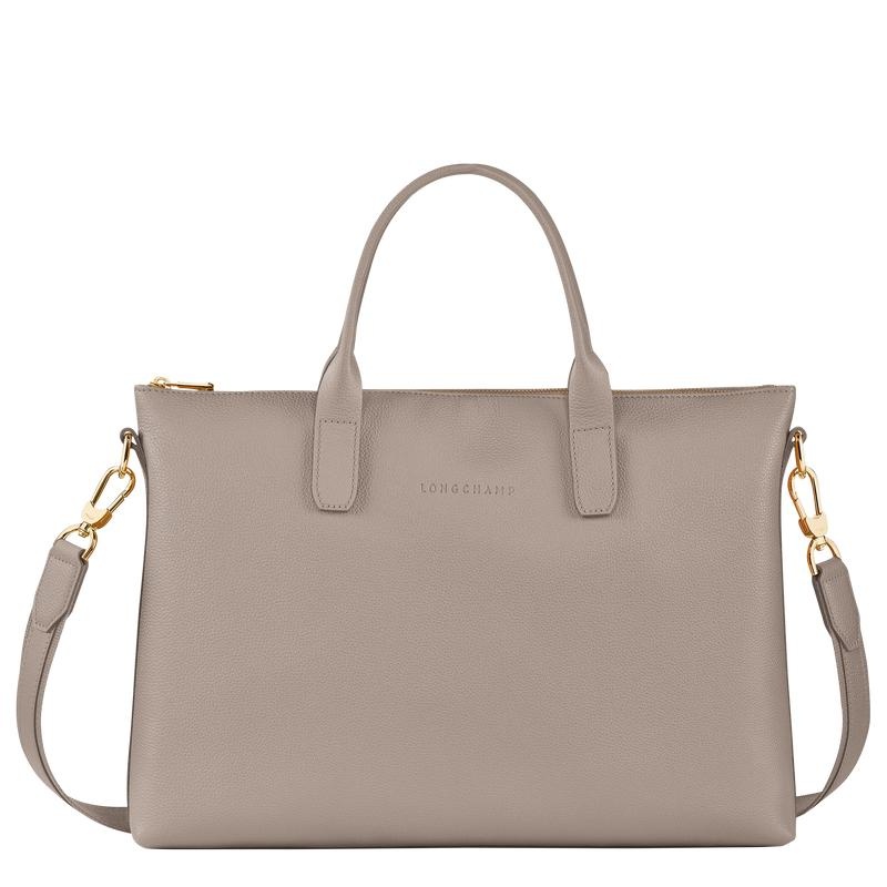 Longchamp Le Foulonné S Women\'s Briefcase Turtledove Grey | FHR-471068