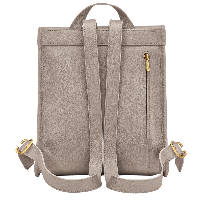 Longchamp Le Foulonné Women's Backpacks Turtledove Grey | BQX-142657