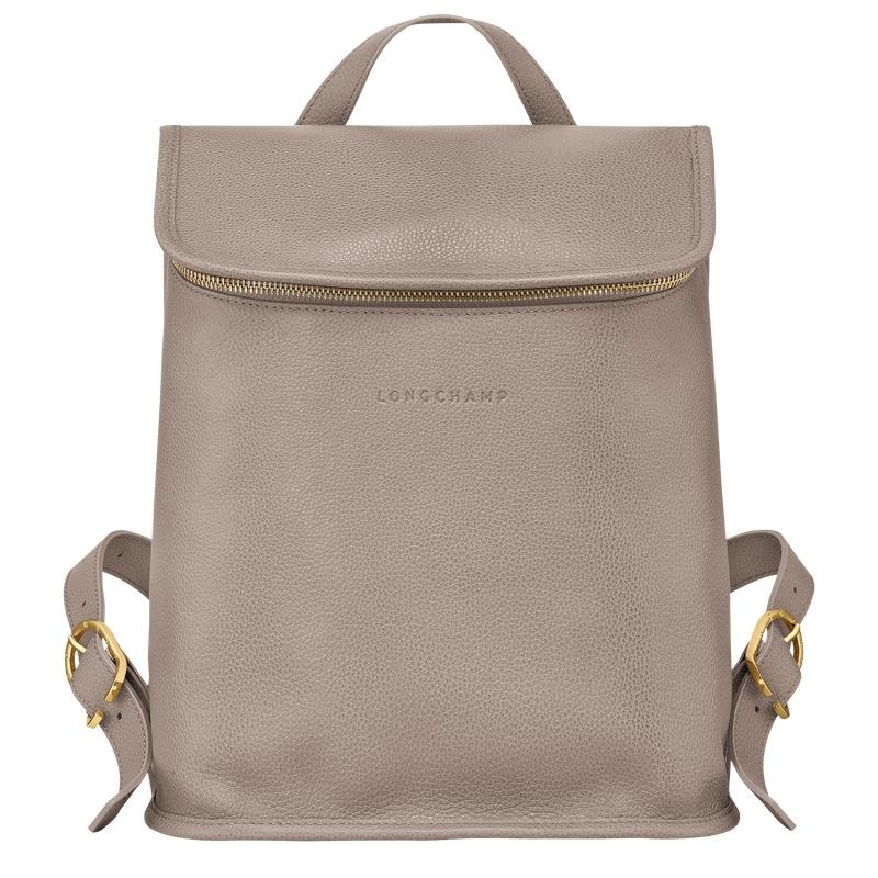 Longchamp Le Foulonné Women\'s Backpacks Turtledove Grey | BQX-142657