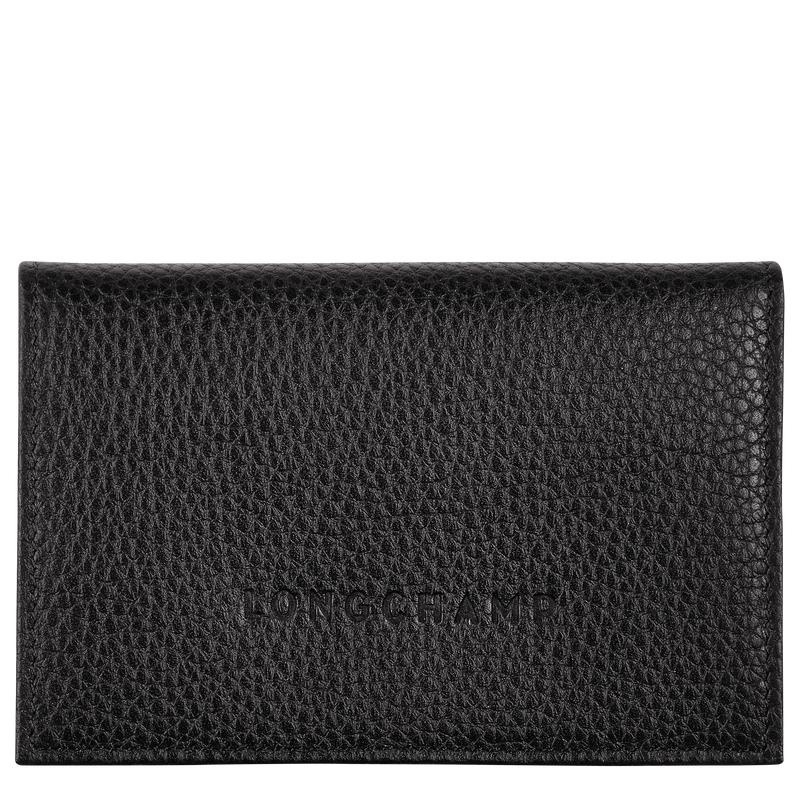 Longchamp Le Foulonné Women\'s Cardholders Black | MUV-817043