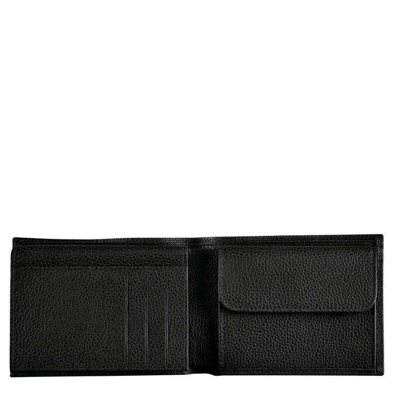 Longchamp Le Foulonné Women's Wallets Black | YEJ-164785